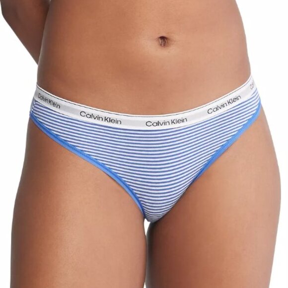 NWT Womens Calvin Klein 3 pack Modern Logo Low Rise Bikini Underwear MSRP $35 - Picture 2 of 3